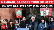 NYC Starbucks Strike Wins $35M After Mamdani & Sanders Join Picket Line