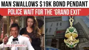 NZ Thief Swallows $19K James Bond Pendant, Police Await 'Dirty Drop'