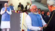 PM Modi Greeted with 'Vande Mataram' in Oman, Marks 70 Years of India-Oman Ties