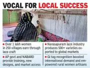 PM Modi Praises Narasapuram Lace, GI Tag Fuels Women's Empowerment & Exports