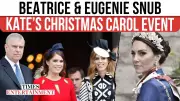 Princess Beatrice, Eugenie Skip Kate's Carol Service Amid Prince Andrew Scandal