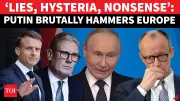 Putin's Fiery 15-Minute English Speech: Calls Europe 'Little Pigs & Liars', Denies Attack Plans