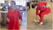 Raveena Tandon's Airport Litter Act Wins Hearts: A Small Gesture, Big Impact