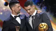 Ronaldo Hails Djokovic as 'Example of Longevity' at Globe Soccer Awards 2025