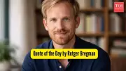 Rutger Bregman: Dutch Historian's Radical Hope & Vision for 2030 India