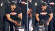 Salman Khan's Heartwarming Moment with Kids in Hyderabad Steals the Internet