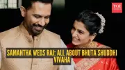 Samantha & Raj's Bhuta Shuddhi Wedding: A Spiritual Start