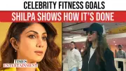 Shilpa Shetty's Banded Glute Bridge Workout Video Inspires Fans at 50
