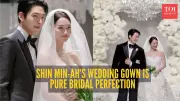 Shin Min-Ah & Kim Woo-Bin Marry: See Her Rs 25.6 Lakh Elie Saab Bridal Gown