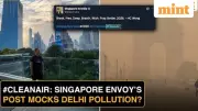 Singapore High Commissioner's 'Breathe' Post Sparks Outrage Over Delhi Air Pollution