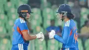 Smriti Mandhana, Shafali Verma Power India Women to Record 221/2 vs Sri Lanka