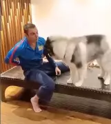 Sohail Khan Shares Adorable Breakfast Moment with Pet Son Thor on Instagram