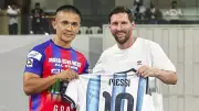 Sunil Chhetri's Fan Moment: Meeting Messi in Mumbai Heals Injury Blues