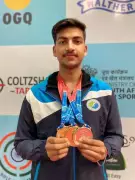 Suraj Sharma Wins Double Gold at National Shooting Championship