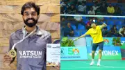 Surya Charishma, Rithvik Sanjeevi Crowned National Badminton Champions