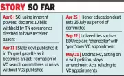Tamil Nadu Govt Revives VC Search Panels for 3 Universities, Tenure Extended
