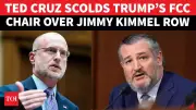 Ted Cruz Confronts FCC Chair Over Jimmy Kimmel Show Suspension, Warns of Censorship