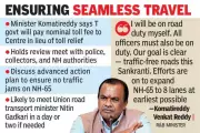 Telangana Seeks Toll-Free NH-65 for Sankranti, Offers to Pay Fee to Centre