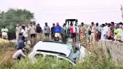 Three Family Members Die in Ballari-Siruguppa Highway Car Crash