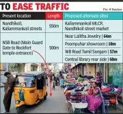 Trichy Declares 2 Key Roads as No-Vending Zones, Relocates 500+ Vendors