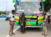Trichy Police Seize 22 Banned Air Horns from 14 Buses in Surprise Raid
