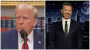 Trump Mocks Jimmy Kimmel as 'Horrible' at Kennedy Center Honours