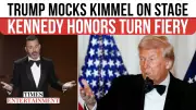 Trump Mocks Jimmy Kimmel's Talent at Fiery Oval Office Kennedy Center Honors