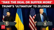 Trump's 'Last Warning' to Zelensky: Sign Peace Deal Now or Risk Losing Everything