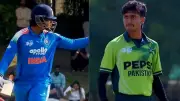 U19 Asia Cup Final: Vaibhav Suryavanshi's Boot Gesture After Dismissal Sparks Controversy