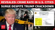 US Crime Crisis: Violent Crime Spikes in Major Cities, Trump Mulls National Guard