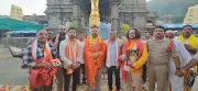 Virat Kohli Visits Simhachalam Temple with Family, Performs Rituals