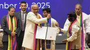 VP Radhakrishnan to Grads: Be Architects of Viksit Bharat 2047 at PU Convocation