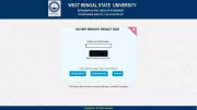 WBSU Result 2025 Declared: Check UG CBCS, NEP Sem II, IV Scores Online