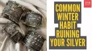 Winter Skincare Secretly Tarnishing Your Silver Jewellery: Expert Fixes