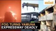 Yamuna Expressway Pile-Up: 4 Dead, 25 Injured in Fog-Induced Collision