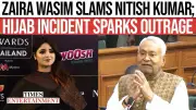 Zaira Wasim Slams Nitish Kumar Over Viral Hijab Incident, Calls It Deeply Upsetting