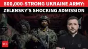 Zelensky Admits Ukraine Can't Fund 800,000-Strong Army Post-War; Seeks West's Help