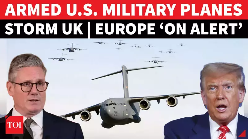 11 US C-17 Globemasters, 2 AC-130J Ghostriders Land in UK Amid Rising Tensions