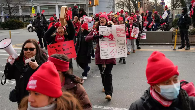 15,000 New York Nurses Strike Over Staffing and Safety at Major Hospitals