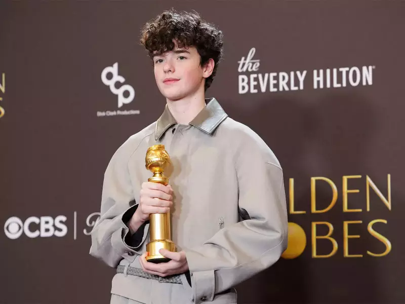 16-Year-Old Owen Cooper Makes Golden Globes History with 'Adolescence' Win