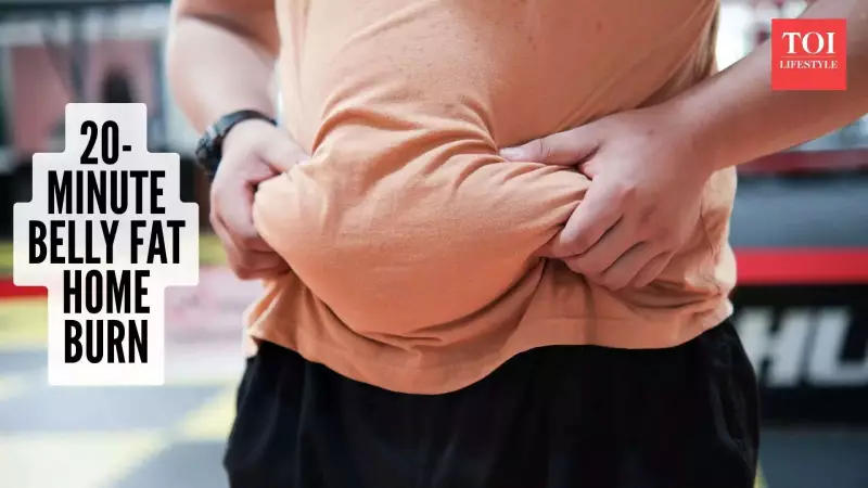20-Minute Home Workout to Target Stubborn Visceral Fat: A Step-by-Step Guide
