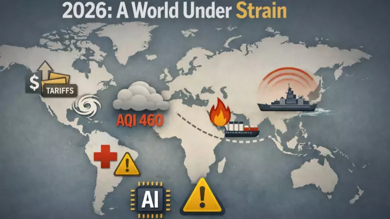 2026: A World on Edge as Delhi's Smog, Trump's Tariffs, and Climate Crises Converge