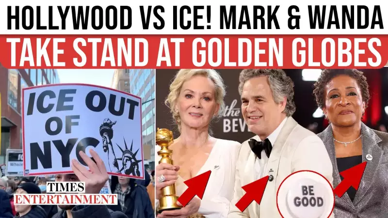 2026 Golden Globes: Mark Ruffalo, Wanda Sykes Turn Red Carpet Into Anti-ICE Protest