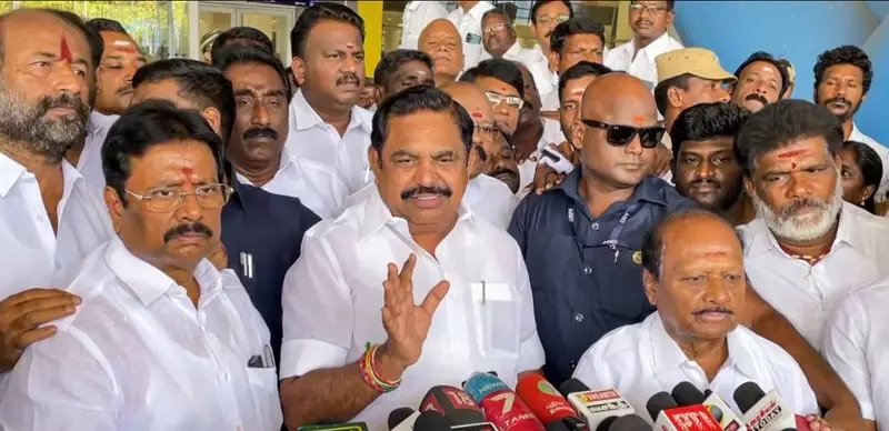 2026 Tamil Nadu Polls Would Be DMK's Last, Claims AIADMK's Palaniswami
