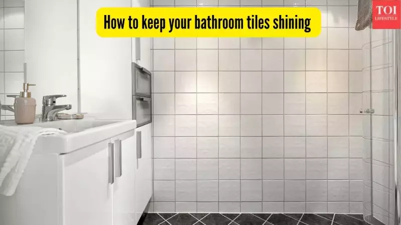 5 Easy Ways to Keep Bathroom Tiles Shining Without Daily Scrubbing