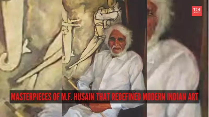 5 Iconic M.F. Husain Masterpieces That Transformed Modern Indian Art
