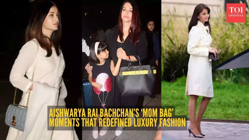 5 Times Aishwarya Rai Bachchan Made the 'Mom Bag' a Luxury Power Statement