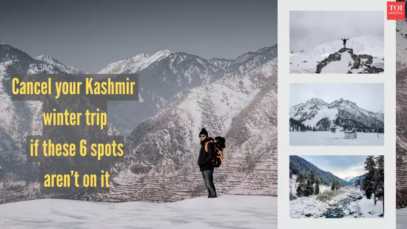 6 Must-Visit Places in Kashmir for a Magical Winter Trip in 2026