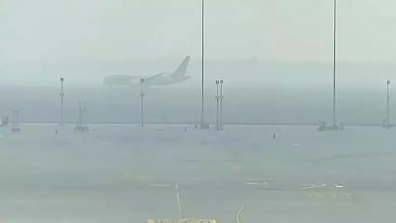 66 Flights Cancelled at Delhi Airport Due to Dense Fog, Disrupting Travel