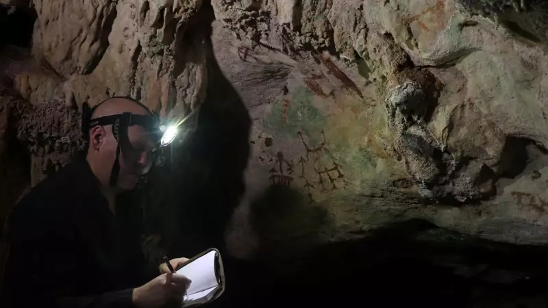 67,800-Year-Old Hand Stencil in Indonesian Cave is World's Oldest Rock Art